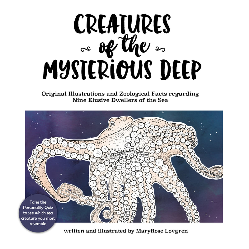 Creatures of the Mysterious Deep Book Cover