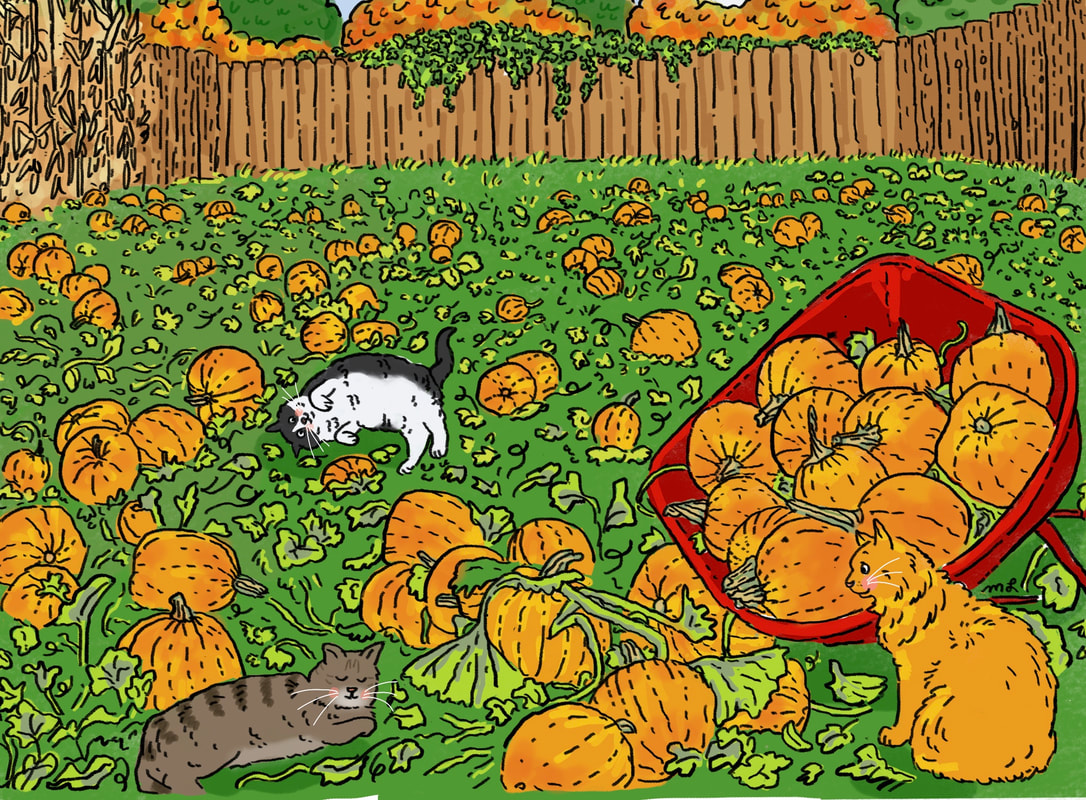 Pumpkin Patch, by MaryRose Lovgren